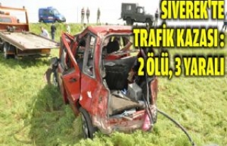 Siverek'te Trafik Kazası 2 Ölü, 3 Yaralı