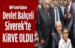 MHP Genel Başkanı Bahçeli Siverek'te