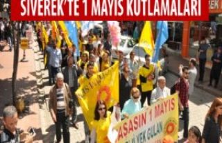 Siverek'te 1 Mayıs Kutlamaları