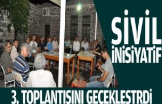 Sivil İnisiyatif Üyeleri Çalışmalara Başladı