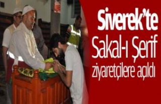 Siverek'te Sakal-ı Şerif Ziyarete Açıldı