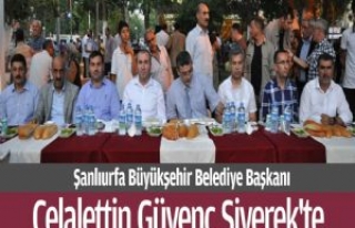 Büyükşehir Belediye Başkanı Güvenç Siverek'te