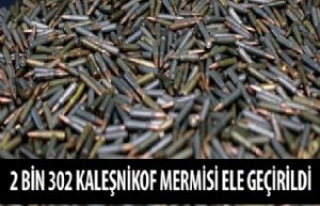 Otomobilde 2 Bin 302 Kaleşnikof Mermisi Ele Geçirildi