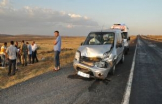 Siverek'te Trafik Kazası 4 Yaralı