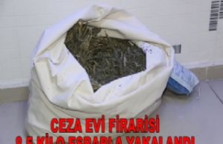 Ceza Evi Firarisi Uyuşturucu İle Yakalandı