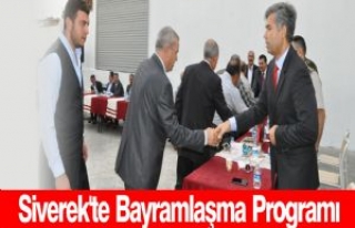 Siverek'te Bayramlaşma Programı