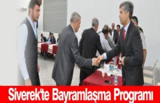 Siverek'te Bayramlaşma Programı