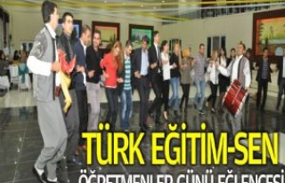 Türk Eğitim-Sen'den Öğretmenler Günü Eğlencesi