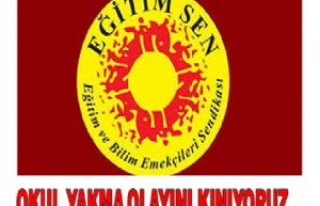 Eğitim Sen'den Basın Açıklaması