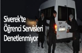 Siverek'te Öğrenci Servisleri Denetlenmiyor