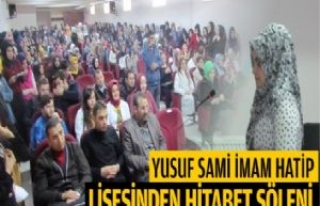 Yusuf Sami Lisesinden Hitabet Şöleni