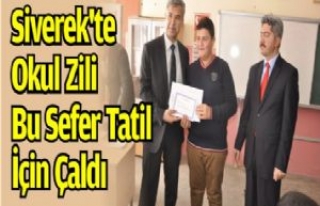 Siverek'te Öğrencilerin Karne Heyecanı