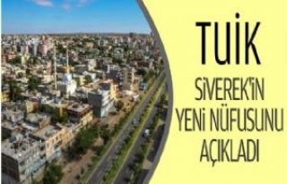 Türkiye İstatistik Kurumu Siverek'in Yeni Nüfusunu...