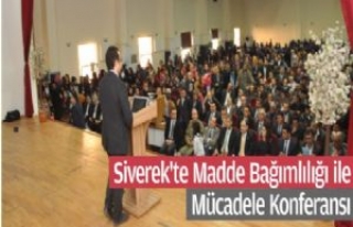 Siverek'te Madde Bağımlılığı ile Mücadele...