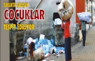 SİVEREK'TE SOKAKTA ÇALIŞAN ÇOCUKLAR TESPİT...