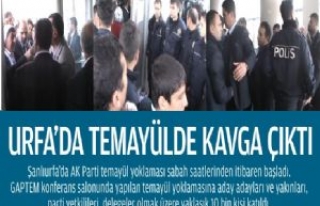 Urfa AK Parti Temayülde Kavga Çıktı