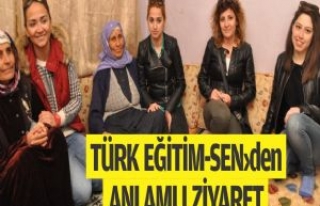 Türk Eğitim-Sen'den Örnek Davranış 