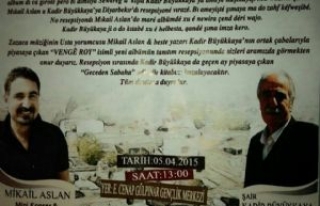 Zazaca albümünün tanıtımı Siverek'te yapacak