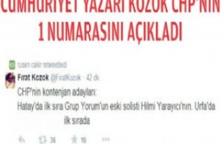 Cumhuriyet Yazarı CHP'nin Urfa'daki 1 Numarasını...