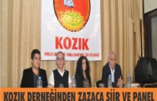 KOZIK DERNEĞİNDEN ZAZACA ŞİİR VE PANEL