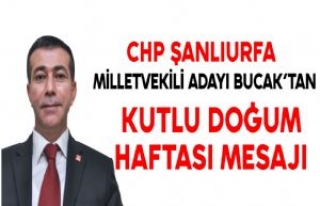 ALİ MURAT BUCAK'TAN KUTLU DOĞUM MESAJI