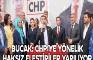 BUCAK: CHP'YE YÖNELİK HADSİZ ELEŞTİRİLER...