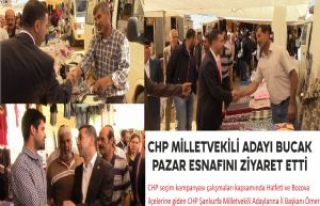 CHP Milletvekili Adayı Bucak Pazar Esnafını Ziyaret...