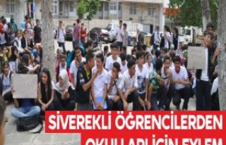 SİVEREKLİ ÖĞRENCİLER OKULLARININ TAŞINMASINI...