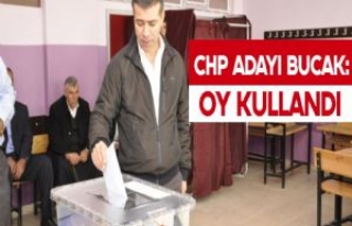 CHP ADAYI BUCAK: HAYIRLI OLMASINI DİLİYORUM  