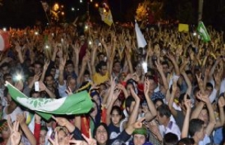 HDP'liler Siverek'i Uyutmadı