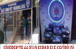 Siverek'te 66 Kilo Esrar Ele Geçirildi