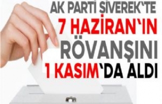 AK Parti Siverek'te 7 Haziran'ın Rövanşını...