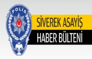 Siverek'te Asayiş Olayları