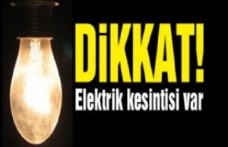 Siverek'te Elektrik Kesintisi