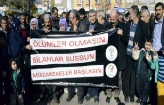 Hdp'den Sokağa Çıkma Yasakları Protestosu