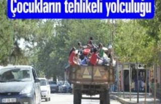 Çocukların tehlikeli yolculuğu