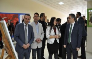 Gençlik Merkezinden Resim Sergisi