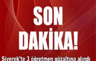 Siverek'te 3 Öğretmen Gözaltına Alındı