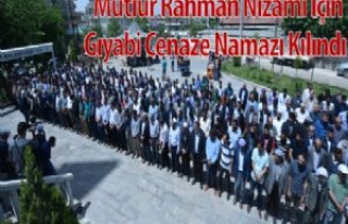 Mutiur Rahman Nizami İçin Gıyabi Cenaze Namazı...