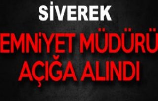 Siverek'te ilçe emniyet müdürü ve 10 polis...