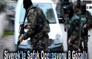 Siverek'te PKK Operasyonu: 8 Gözaltı