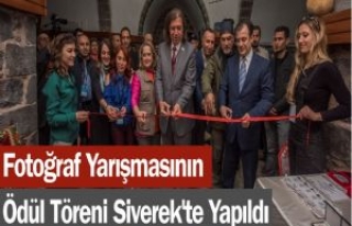 Fotoğraf Yarışmasının Ödül Töreni Siverek'te...