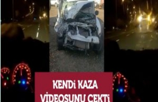 Kendi Kaza Videosunu Çekti