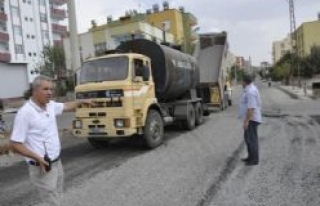 Siverek Belediyesinin Asfalt Çalışması