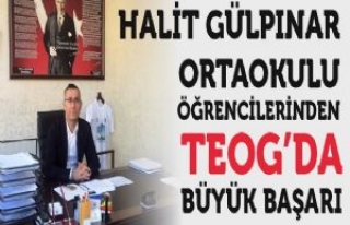 Halit Gülpınar Ortaokulu Öğrencilerinden Büyük...