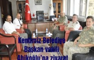 Kentimiz Belediye Başkan vekili Abikoğlu?na ziyaret