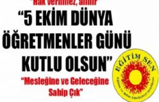 SİVEREK EĞİTİM-SEN TEMSİLCİLİĞİNDEN BASIN...