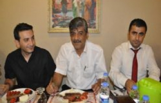 Sağlık-Sen temsilciliği yeni yönetimi ile yemekte...