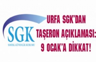 SGK'dan Taşeron Kadro Açıklaması: 9 Ocak'a...