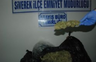 Siverek'te Yolcu Minibüsünde 55 Kilo Esrar...